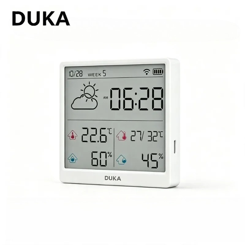 Weather Station Indoor - DUKA ATuMan: sensor inteligente de temperatura