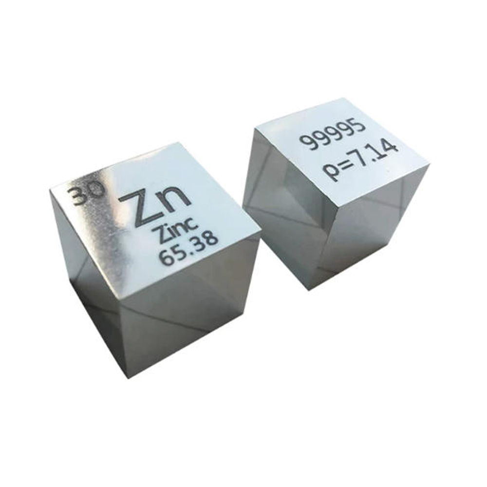 Science Toy - Cubo de Metal de Zinc de