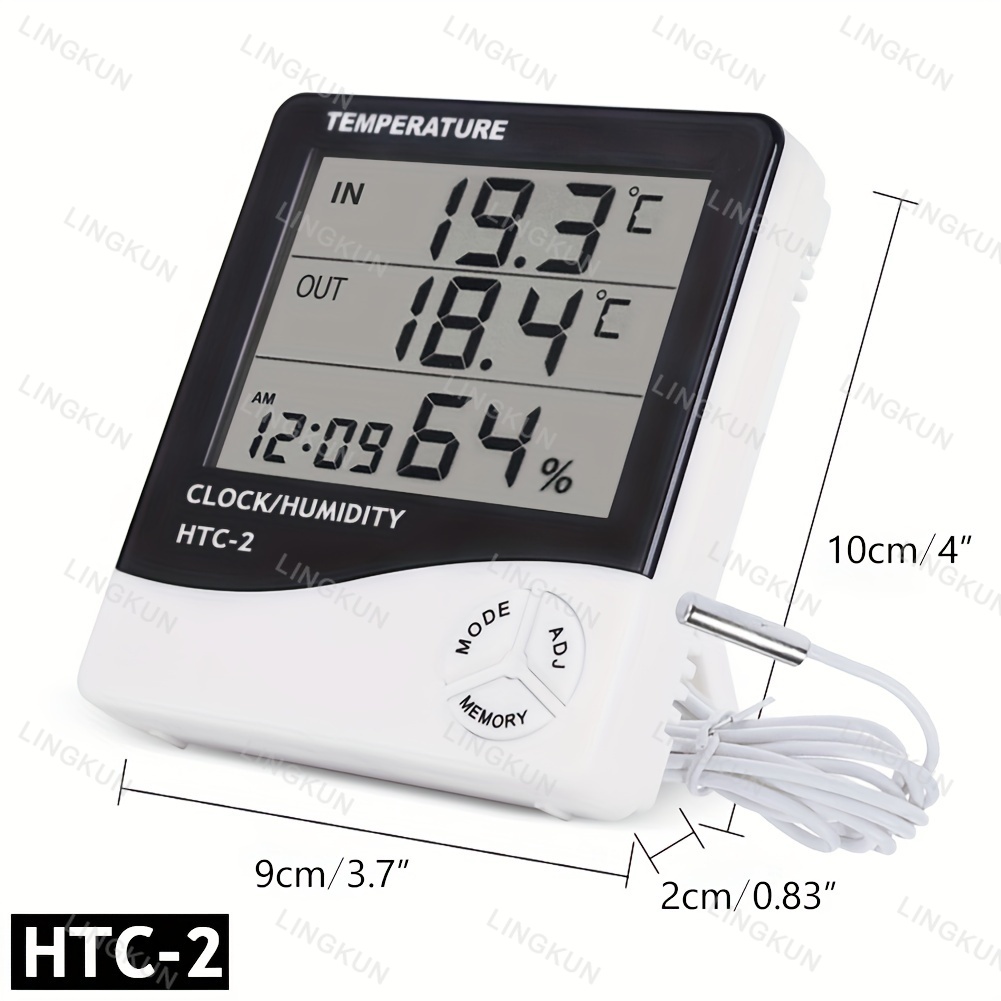 Termómetro Digital LCD, higróm - Weather Station Indoor reseña y precio
