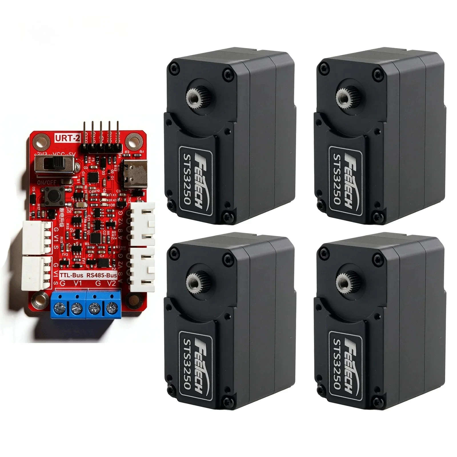 Servomotor de eje doble Feetec - Robot Arm Motor reseña y precio