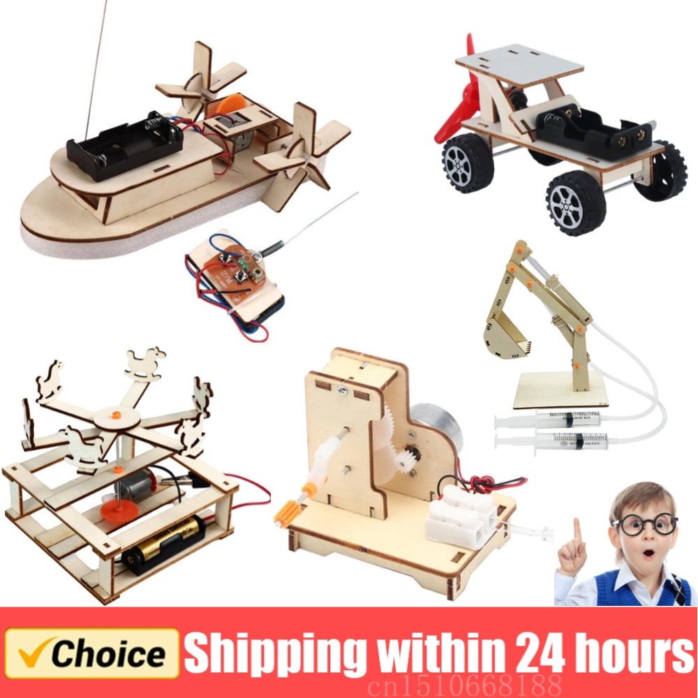 Modelo de barco de madera para - Science Project Kit reseña y precio