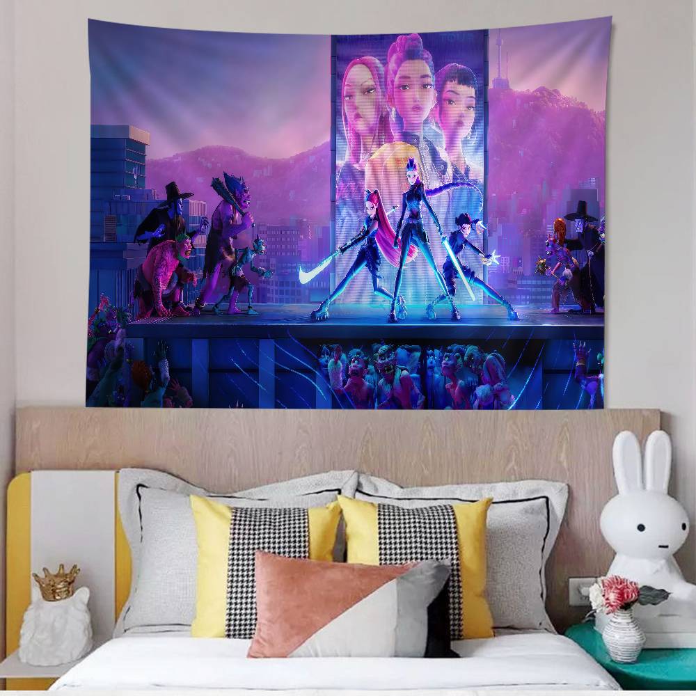Tapiz Decorativo Kpop D-Demon  - Science Hunter reseña y precio