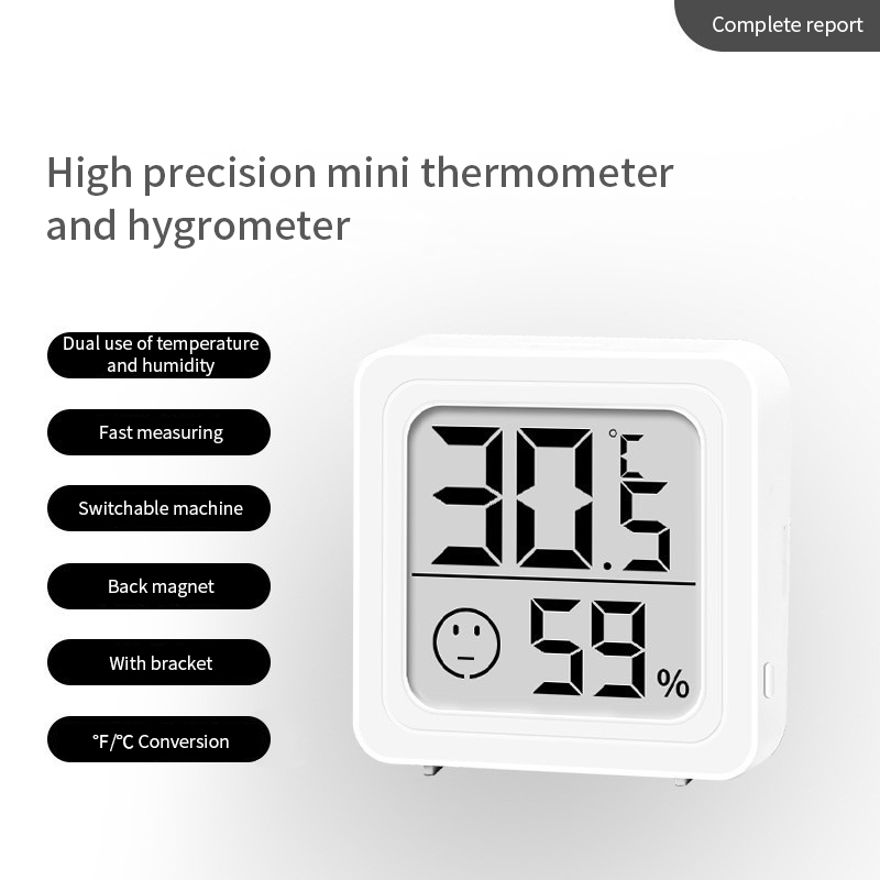 Termómetro Digital LCD, higróm - Weather Station Indoor reseña y precio